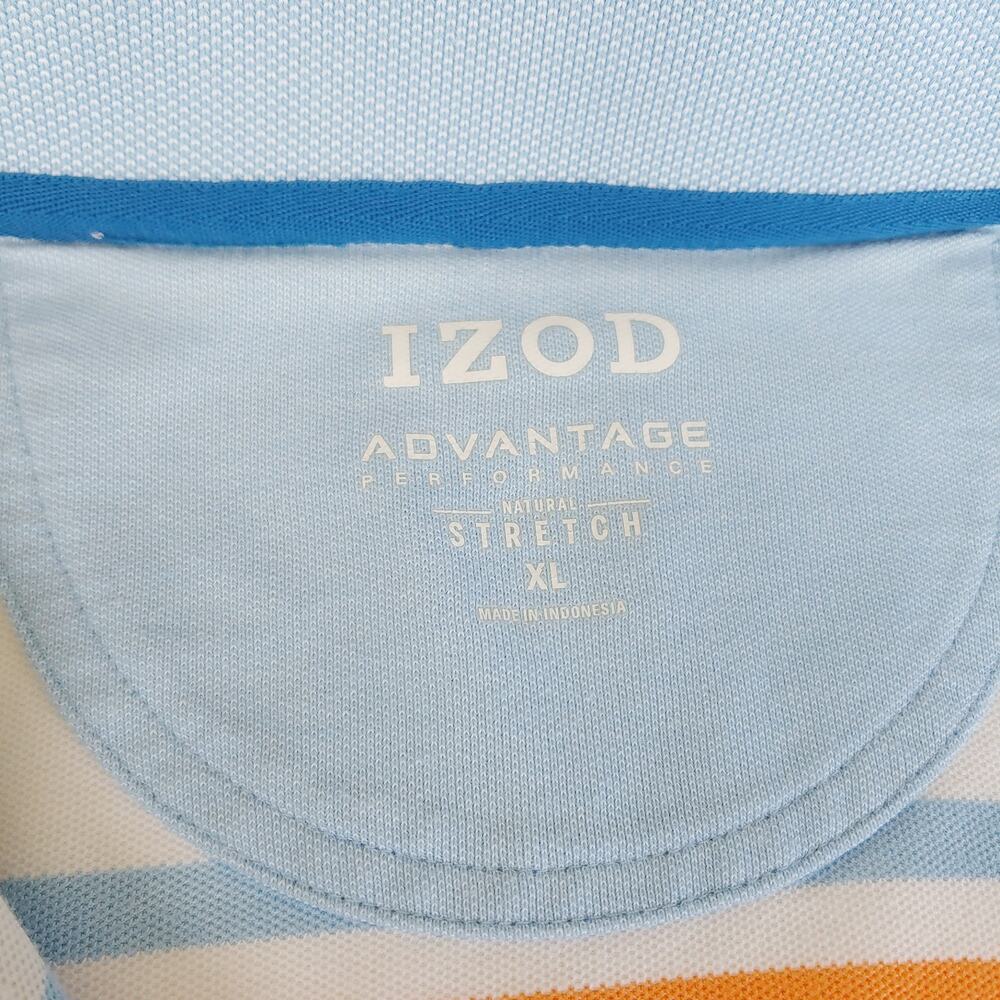 Two IZOD Advantage Performance Polo Shirts Men's Size XL Golf/Dress Pre-Owned‎ - Picture 10 of 16